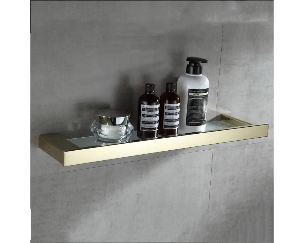 304 stainless steel brushed gold towel rack Hardware bathroom pendant Bathroom rack Bath towel rack