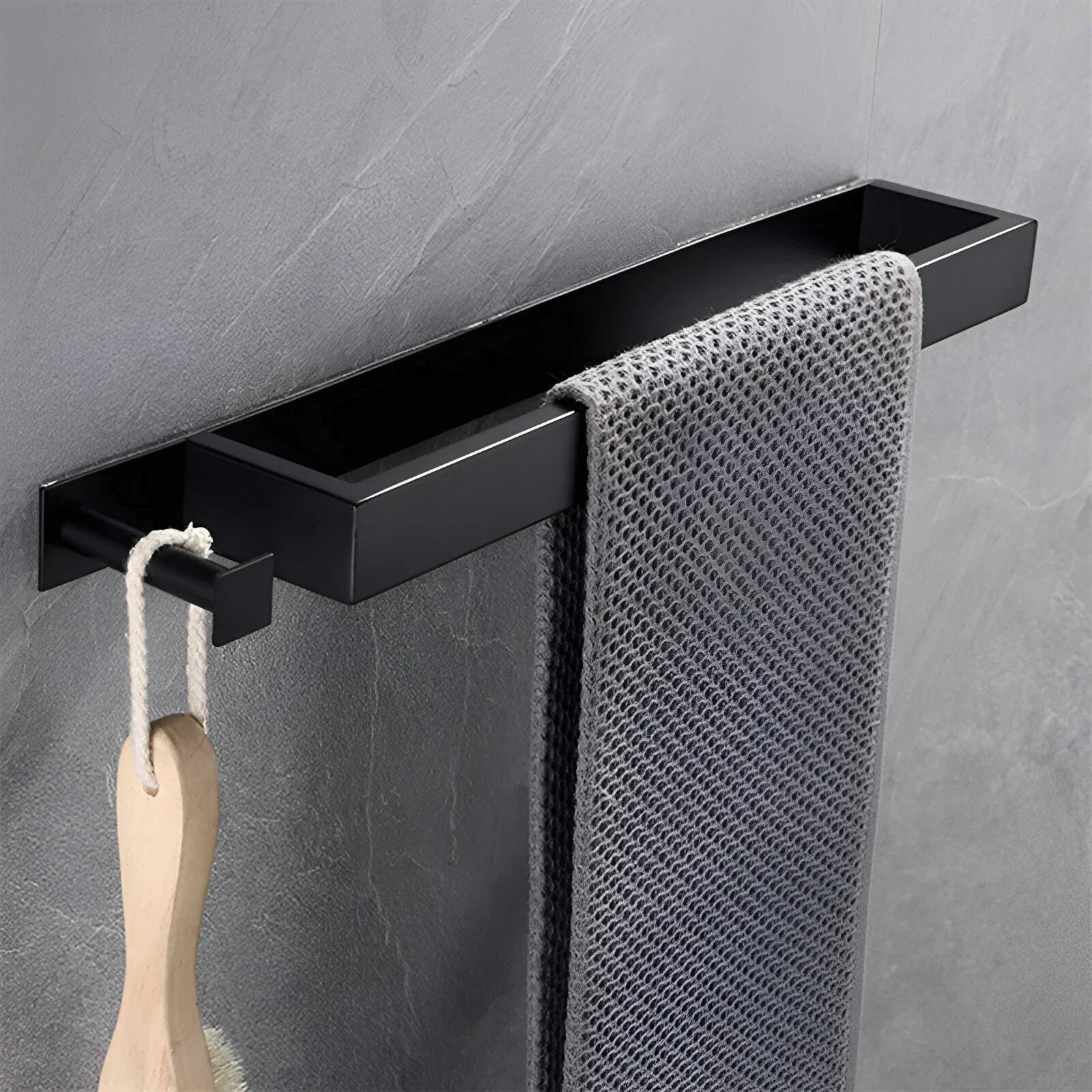 304 stainless steel towel rack without punching bathroom single pole bathroom hardware towel rack towel rod