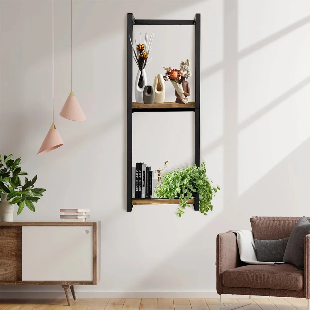 Double-layer Wall-mounted Towel Storage Rack Sturdy Thickened Easy To Install for Home Bathroom Bedroom