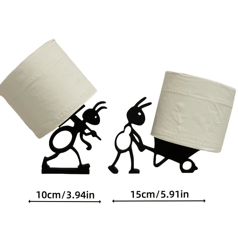 Tissue Hanger Toilet Paper Holder Bathroom Decor Cute Animal Style Minimalist Practical Paper Roll Organizer Holiday Gift