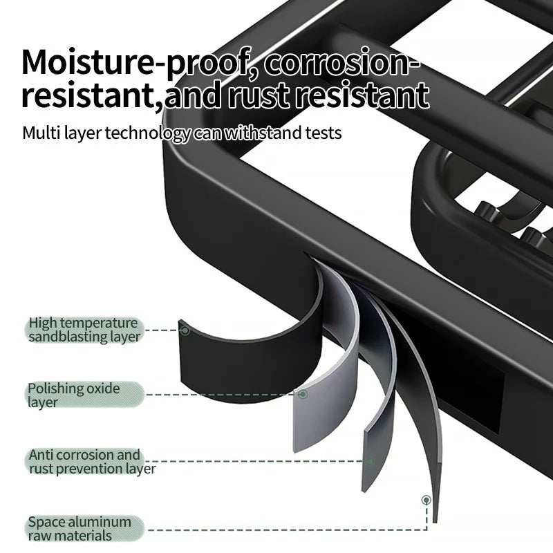Toilet towel rack without punching toilet storage rack, bathroom shoe rack, hook towel rack, pendant