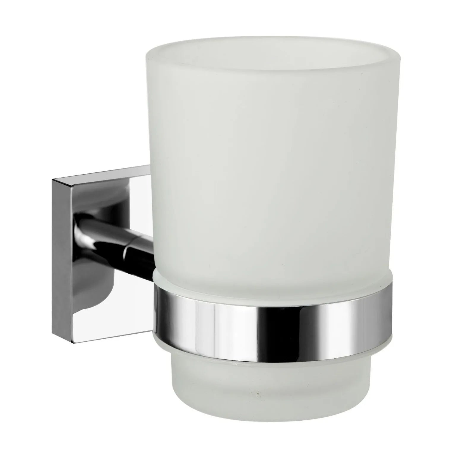 Toothbrushing Cup Bathroom Supplies Double Tumbler Cup Holder  Toothbrush Holder Wall Mount Cup Strong Anti-Fall Bath Accessori