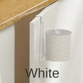 1pc Toilet Roll Paper Holder Organizer Wall Mount Storage Stand Kitchen Bathroom No Drill Tissue Towel Dispenser Stainless