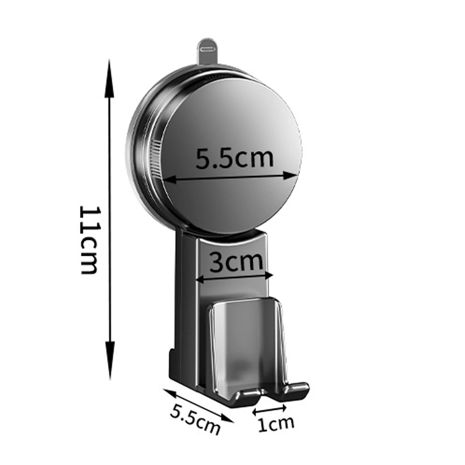 Suction Cup Toothbrush Holder With Squeezer Perforation-free Bathroom Shelf Mouthwash Cup Toothbrush Holder