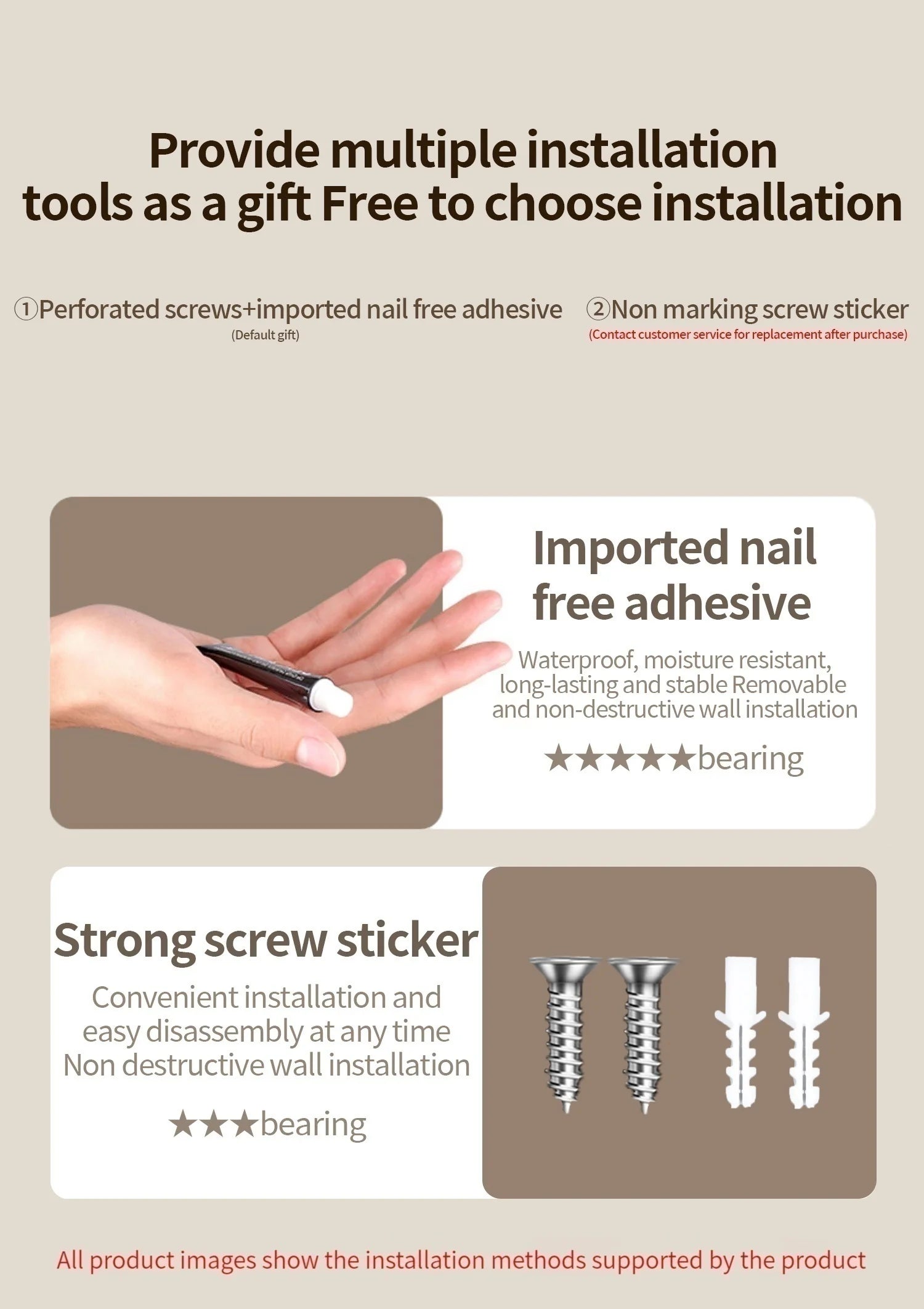 Toilet towel rack without punching toilet storage rack, bathroom shoe rack, hook towel rack, pendant