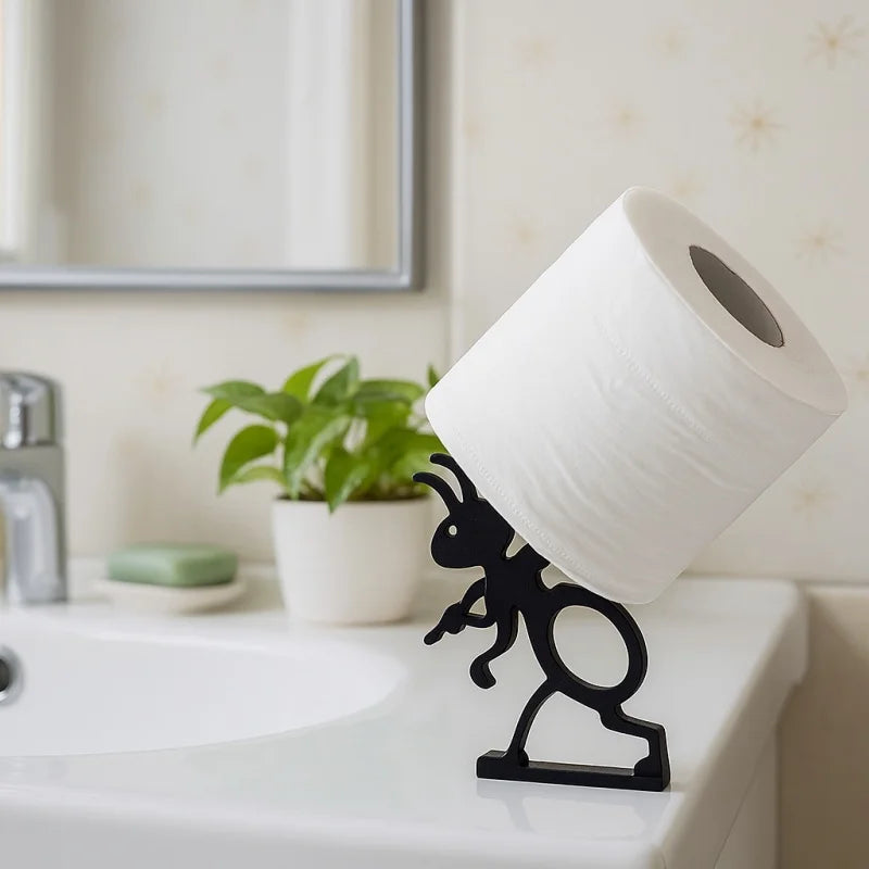 Tissue Hanger Toilet Paper Holder Bathroom Decor Cute Animal Style Minimalist Practical Paper Roll Organizer Holiday Gift