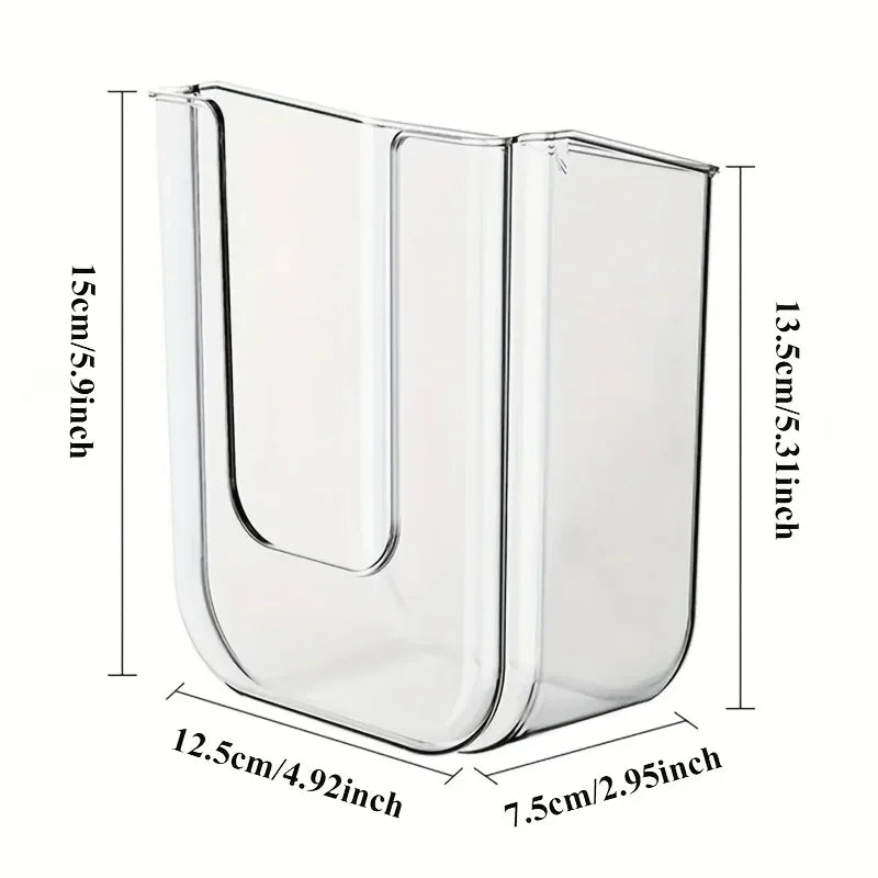 Bathroom non perforated wall mounted wet wipe storage box,tissue storage box with large opening and strong load-bearing capacity