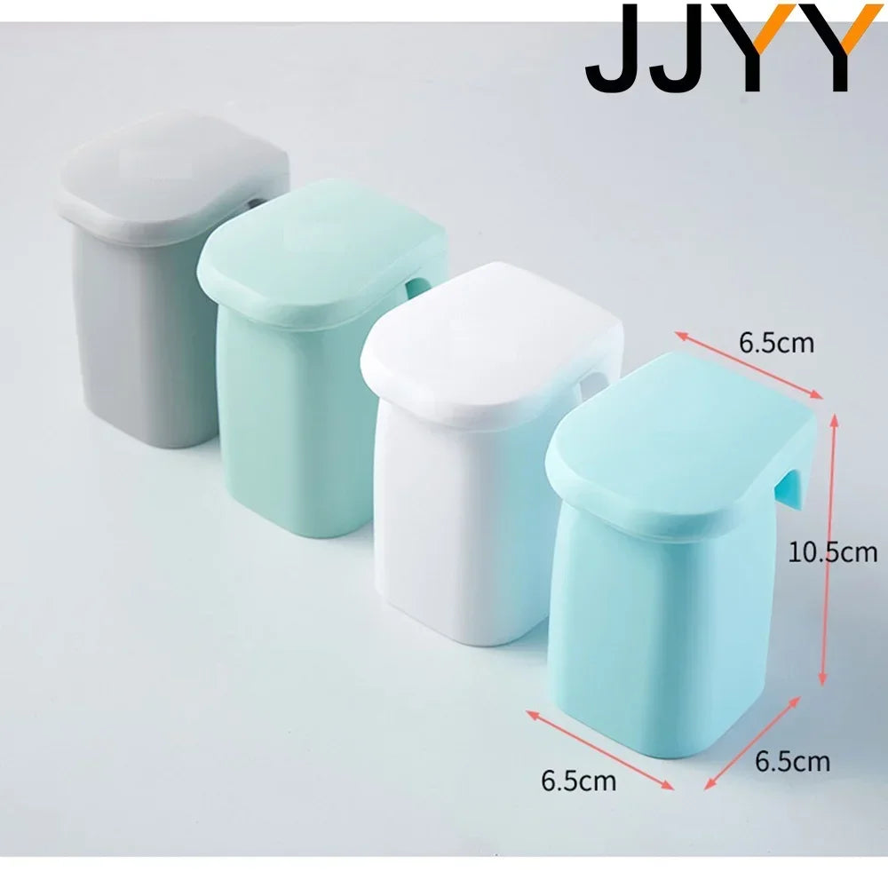 Creative Magnetic Mouthwash Cup Wall-Mounted Toothbrush Holder Bathroom Supplies Household Organizer 1PC