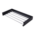 Voltsify Space-Saving Wall-Mounted Foldable Towel Rack, Aluminum Alloy Drying Shelf for Bathroom, Kitchen & Laundry Room