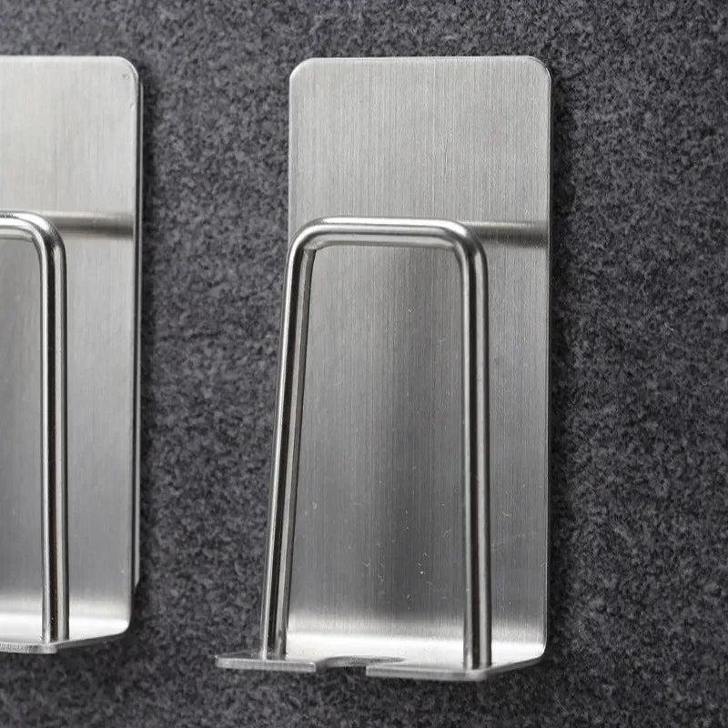 1/2 pcs Stainless Steel Toothbrush Holder Shaver Cup Wall Mount Toothbrush Storage Rack Bathroom Accessories Set