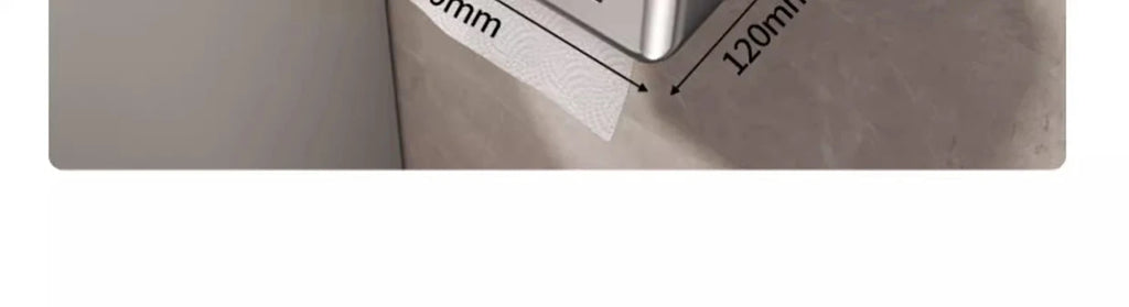 YM Suction Cup Toilet Paper Holder with Drawer, Wall Mounted Tissue & Towel Storage Box for Bathroom Living Room