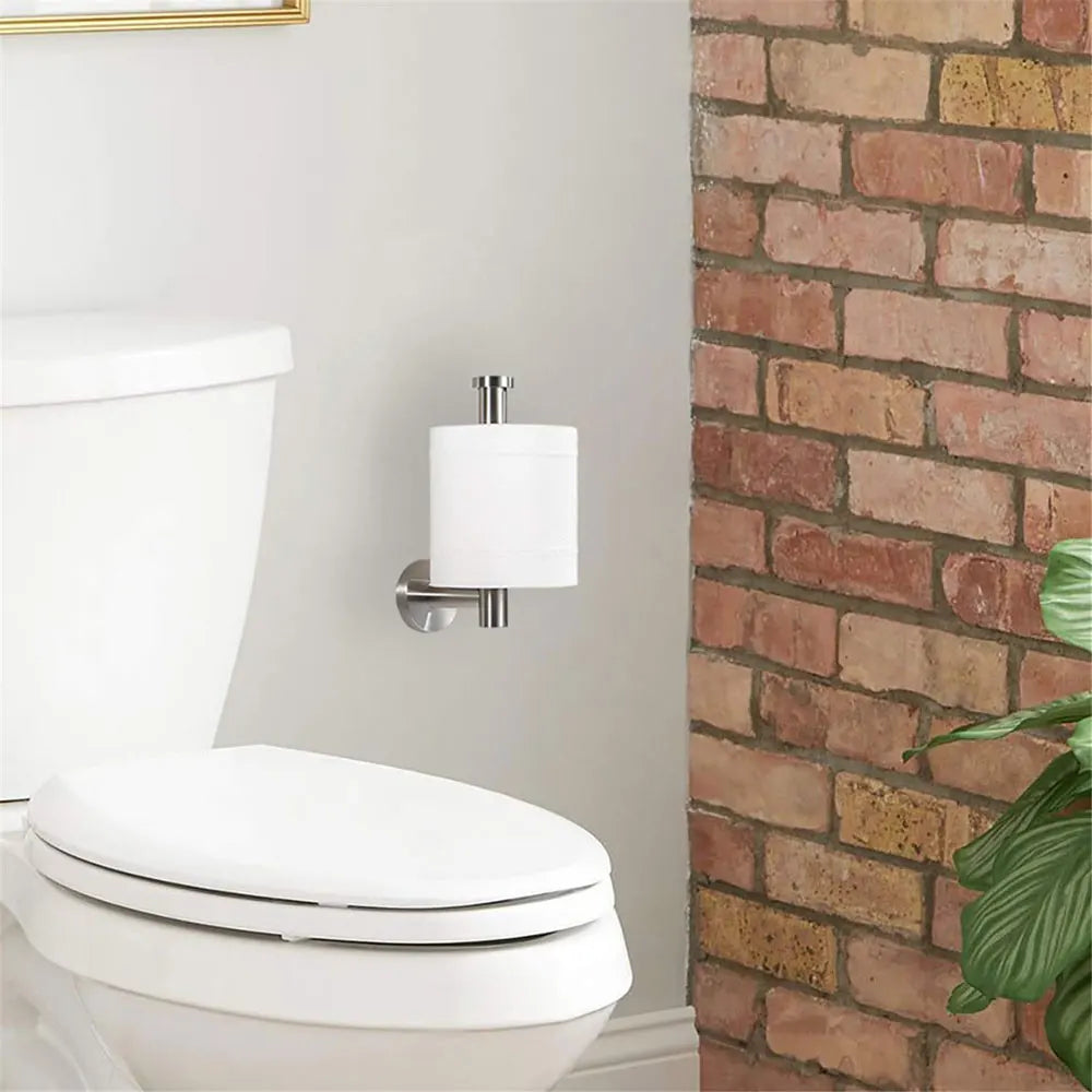 Toilet Paper Storage Holder SUS304 Stainless Steel Wall Mount Toliet Tissue Roll Stand Rack For Bathroom Kitchen Washroom