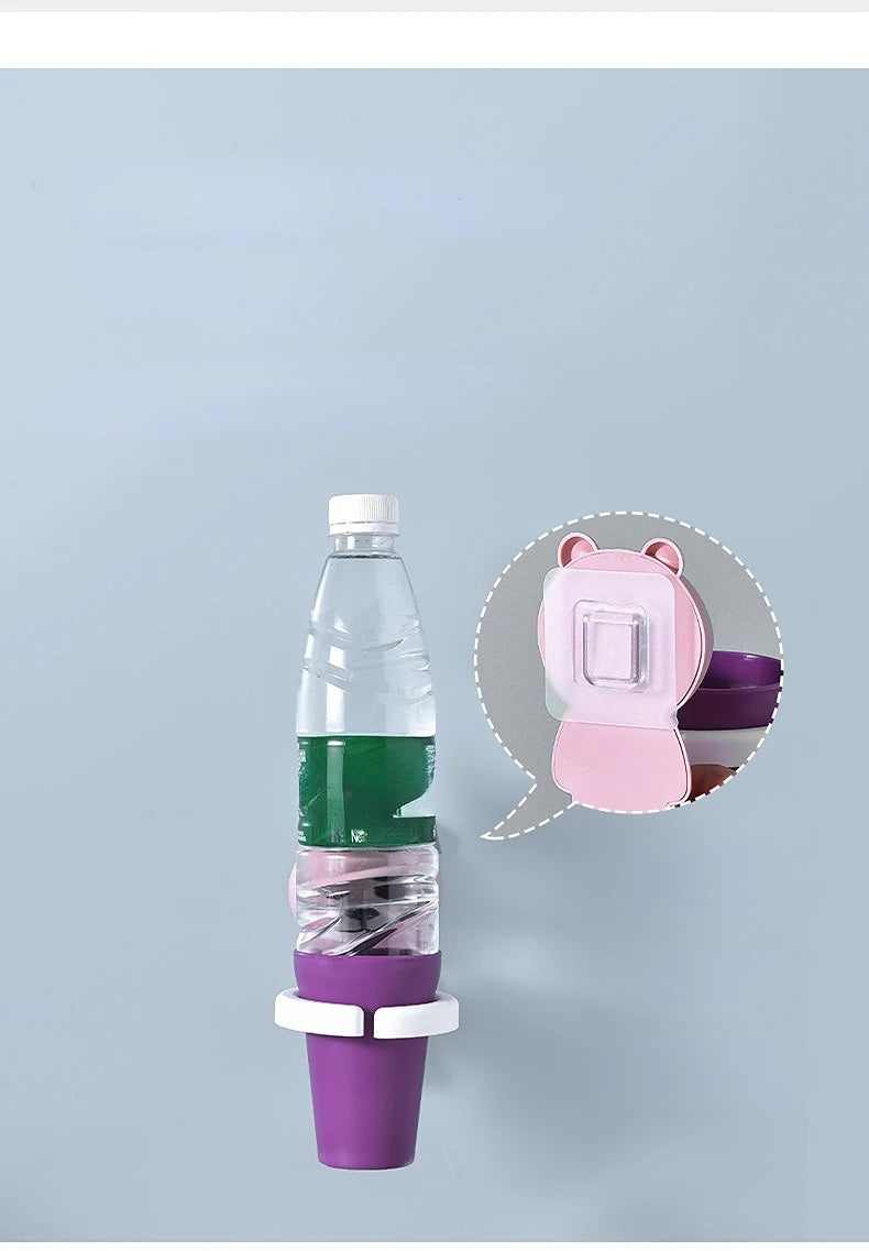 Bathroom Supplies Kids Toothbrush Holder Wall Mount Paste Baby Toothbrushing Cup Safe Non-toxic Wash Cup Strong Anti-Fall