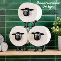 New Cute Sheep Shape Toilet Paper Holder Stand, Free Standing Animal Tissue Rack Storage for Bathroom Bedroom Decor, Funny Decor