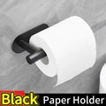 Adhesive Toilet Paper Holder Kitchen Roll Towel Rack Napkin Dispenser Absorbent Stand Tissue Hanger Bathroom Accessories
