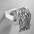 Acrylic Toilet Paper Holder Tissue Rack Wall Mounted Bathroom Kitchen Roll Holder Paper Tissue Rack Hook Modern Black Hanger